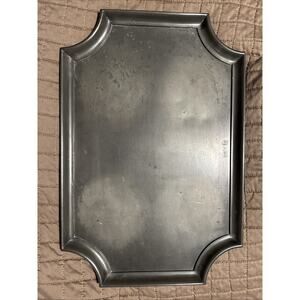Late 20th Century John Somers Brazilian Pewter Serving Tray